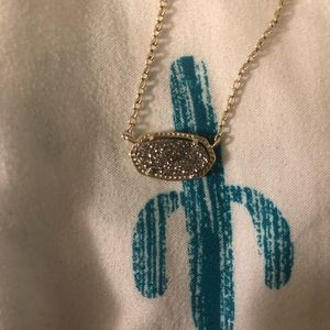 Elisa Gold Platinum Drusy